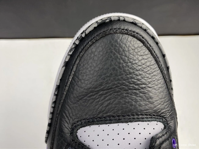 1st Kicks CT8532 Air 3 Purple Jordan 050 Black Court Retro 0709